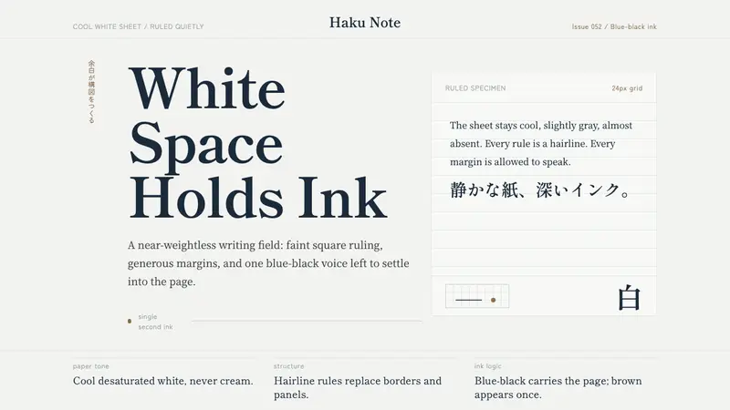 Japanese Stationery — Cover