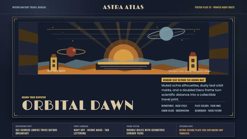 JPL Visions of the Future — design style preview