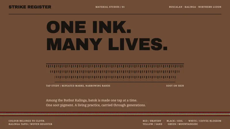 Kalinga Batok Tattoo — Cover