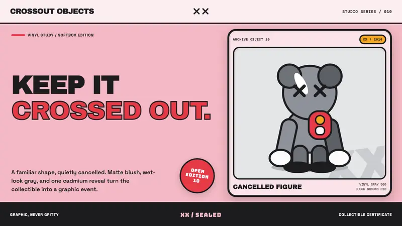 KAWS Companion (2010) — design style preview