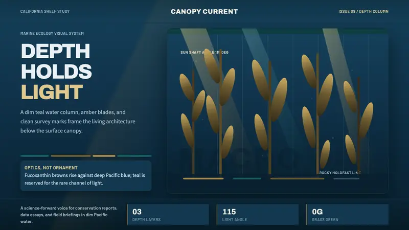 Pacific Kelp Forest — design style preview