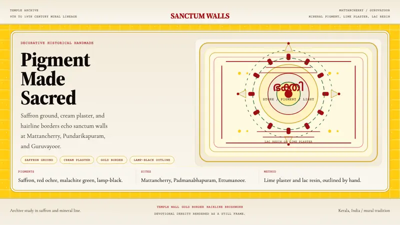 Kerala Mural Temple — design style preview
