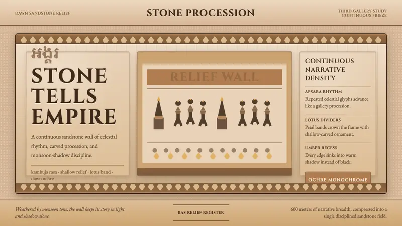 Khmer Angkor Wat Relief — design style preview