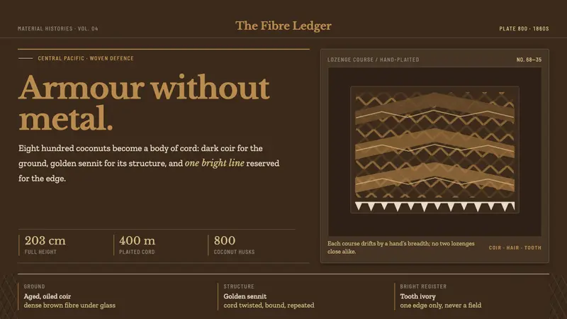 Kiribati Coconut Armor — design style preview