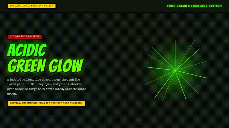 Kryptonite Green — Cover