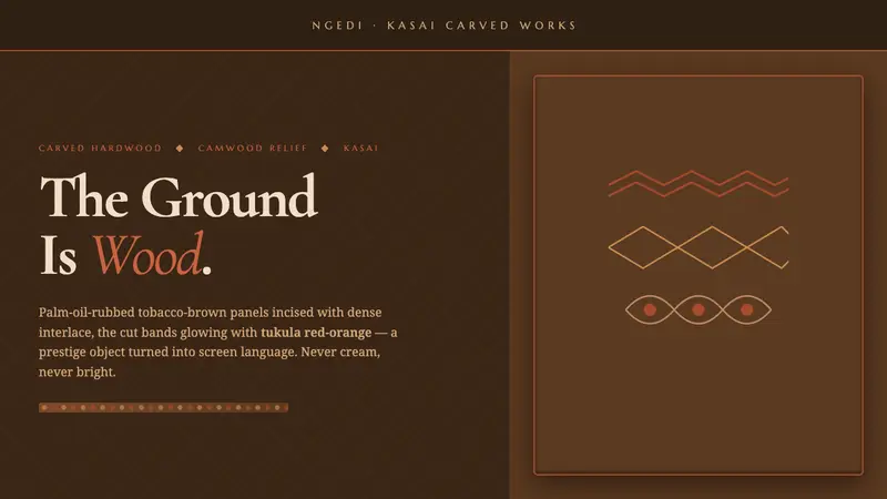 Kuba Calabash Brown — Cover
