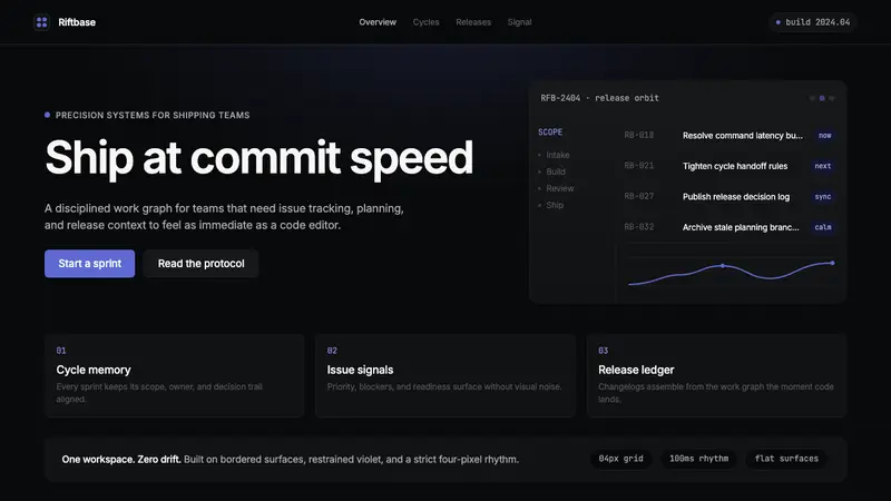 Linear 2024 — design style preview