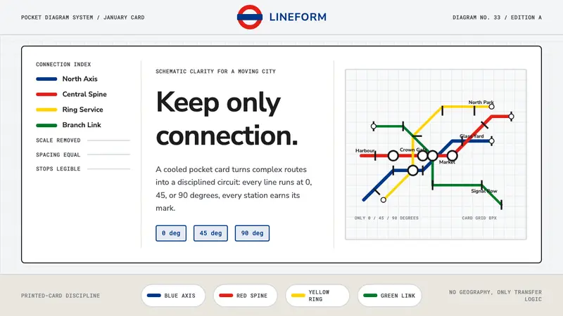 Tube Map (Beck) — design style preview
