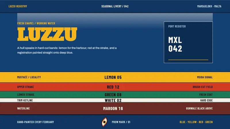 Maltese Luzzu — Cover
