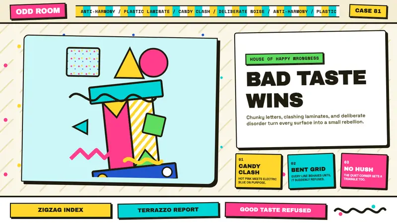 Memphis (Sottsass 1981) — design style preview