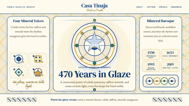 Talavera Poblana Ceramic — design style preview