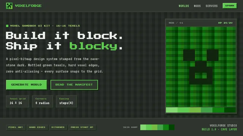 Minecraft Creeper — Cover