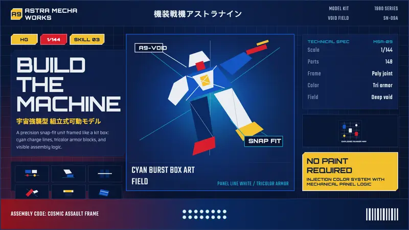 Gunpla Model Box — Cover