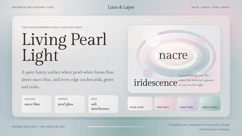 Mother-of-Pearl Nacre — Cover
