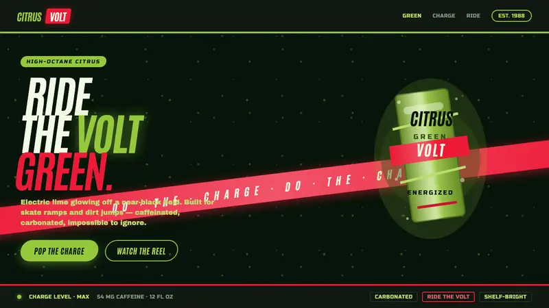 Mountain Dew Citrus Green — Cover
