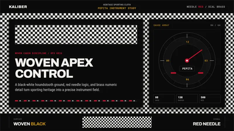 Porsche Pepita — design style preview