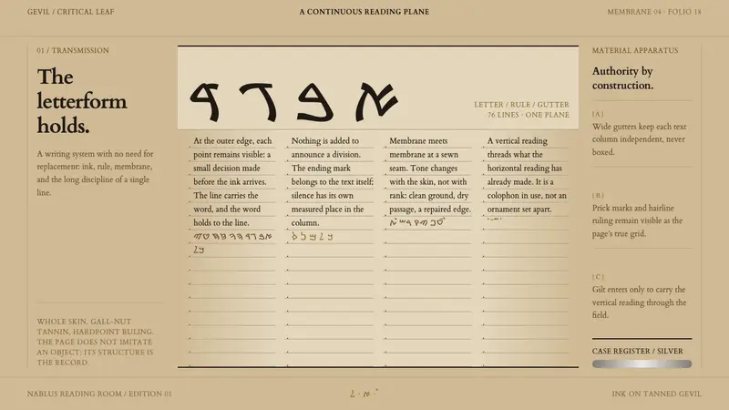 Samaritan Torah — Cover