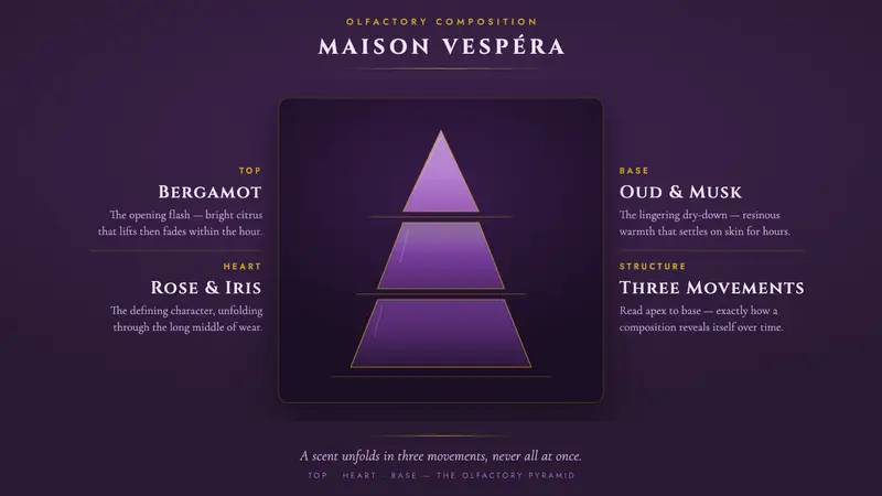 Fragrance Scent Pyramid — design style preview