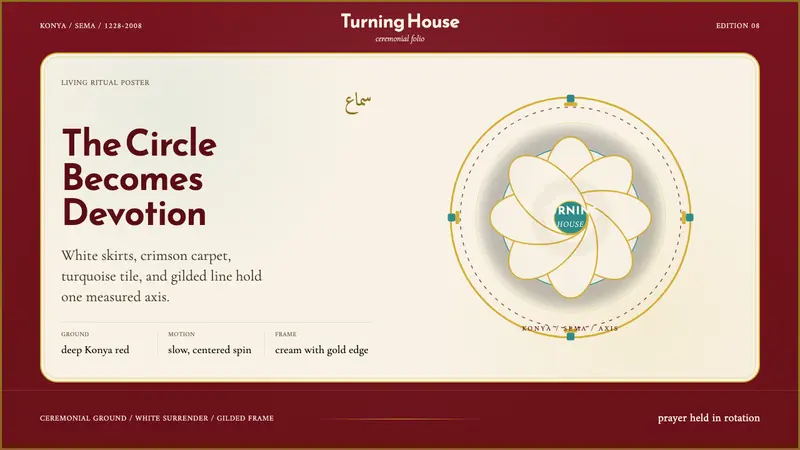 Sufi Whirling (Konya) — design style preview