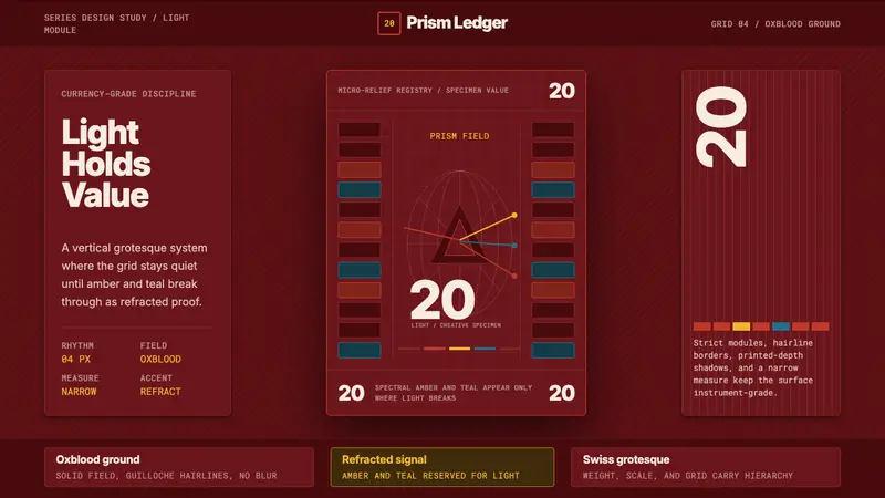 Swiss Franc Note — design style preview
