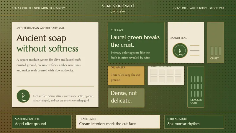Syrian Aleppo Laurel Soap — Cover