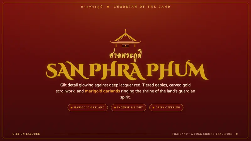 Thai Spirit House (San Phra Phum) — design style preview