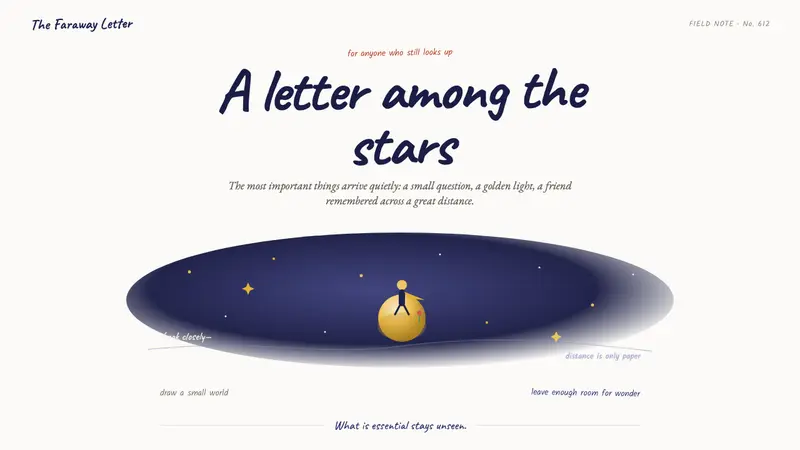 The Little Prince (1943) — design style preview