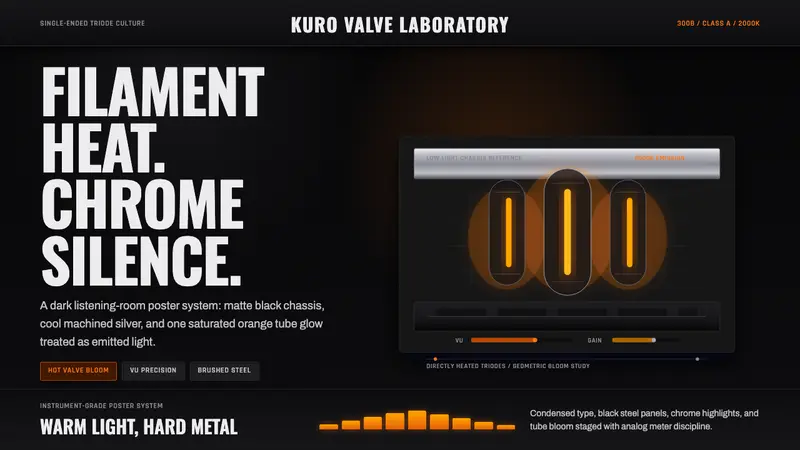 Vacuum Tube Amplifier — design style preview