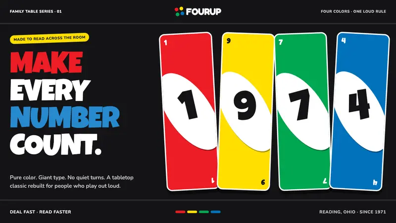 UNO (1971) — design style preview