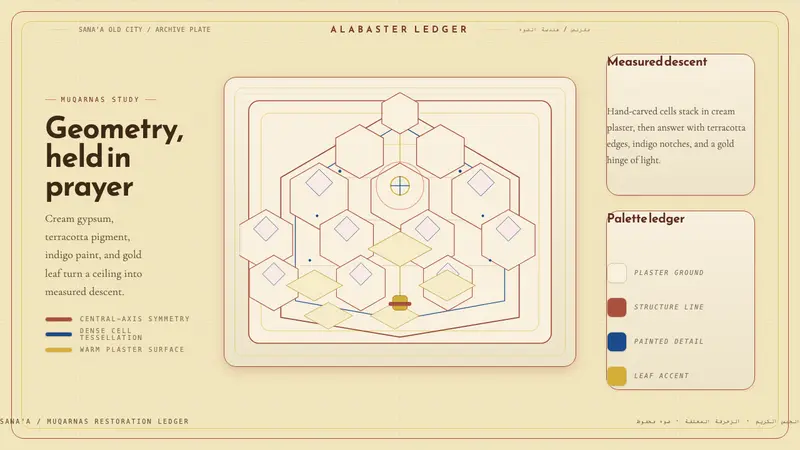 Yemeni Mukarras Vault — design style preview