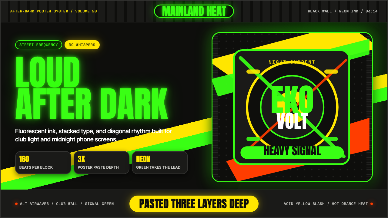 Afrobeats Lagos design style