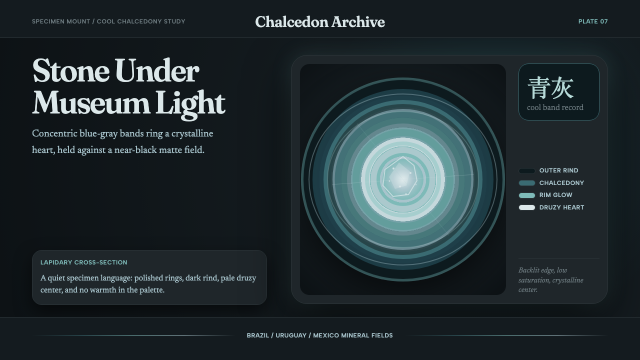 Agate Cross-Section design style — example