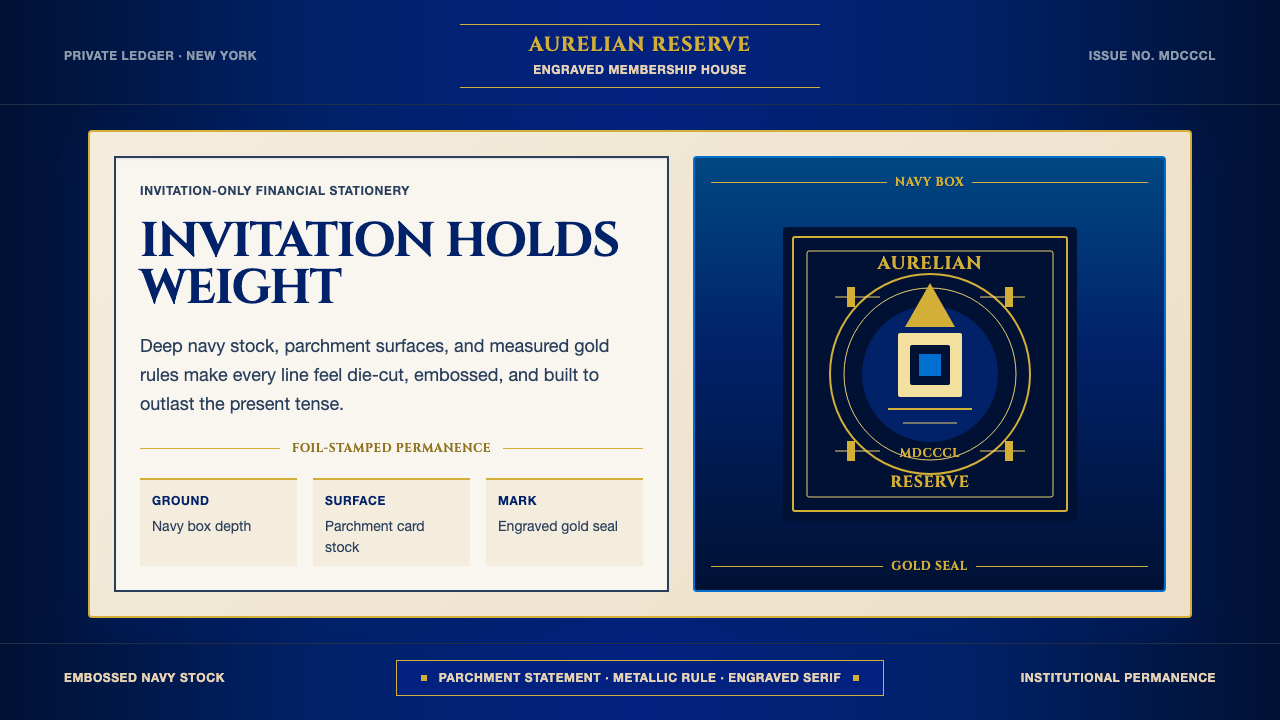 American Express Centurion 设计风格示例