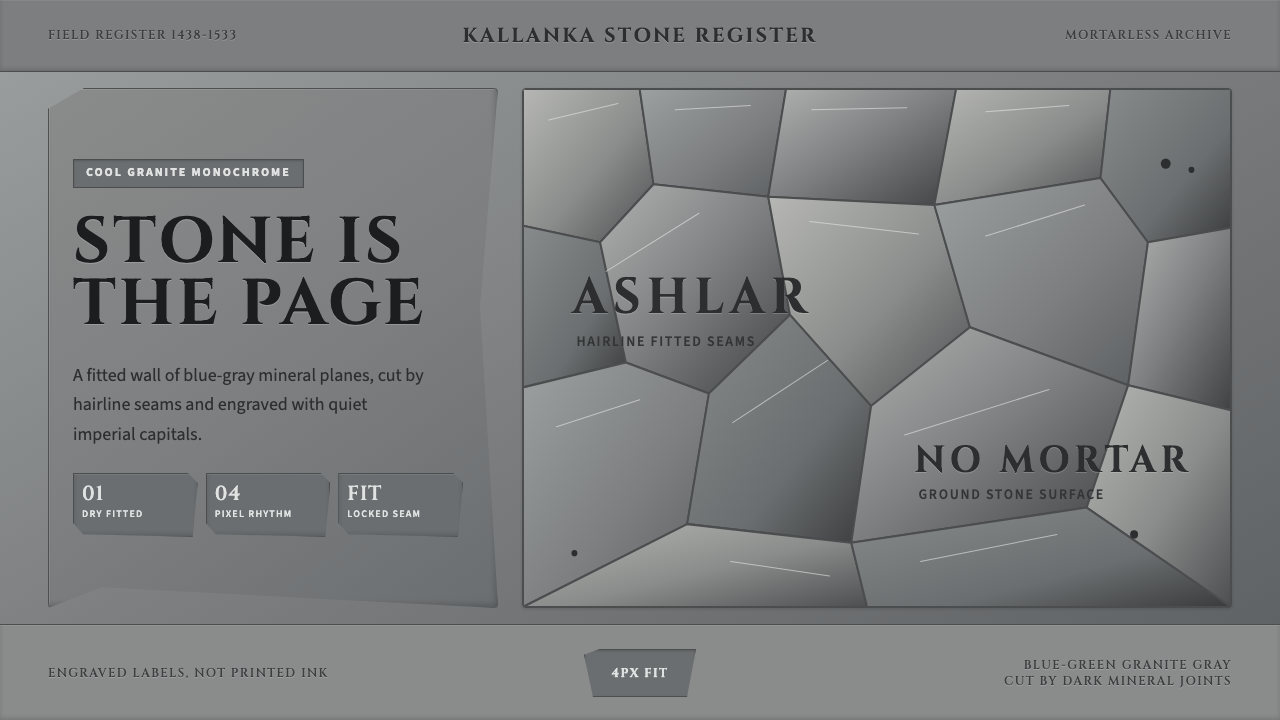 Inca Ashlar Stonework design style — example