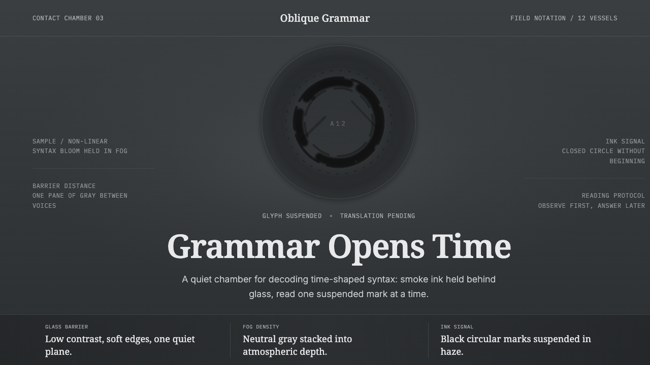 Arrival Logogram design style — example