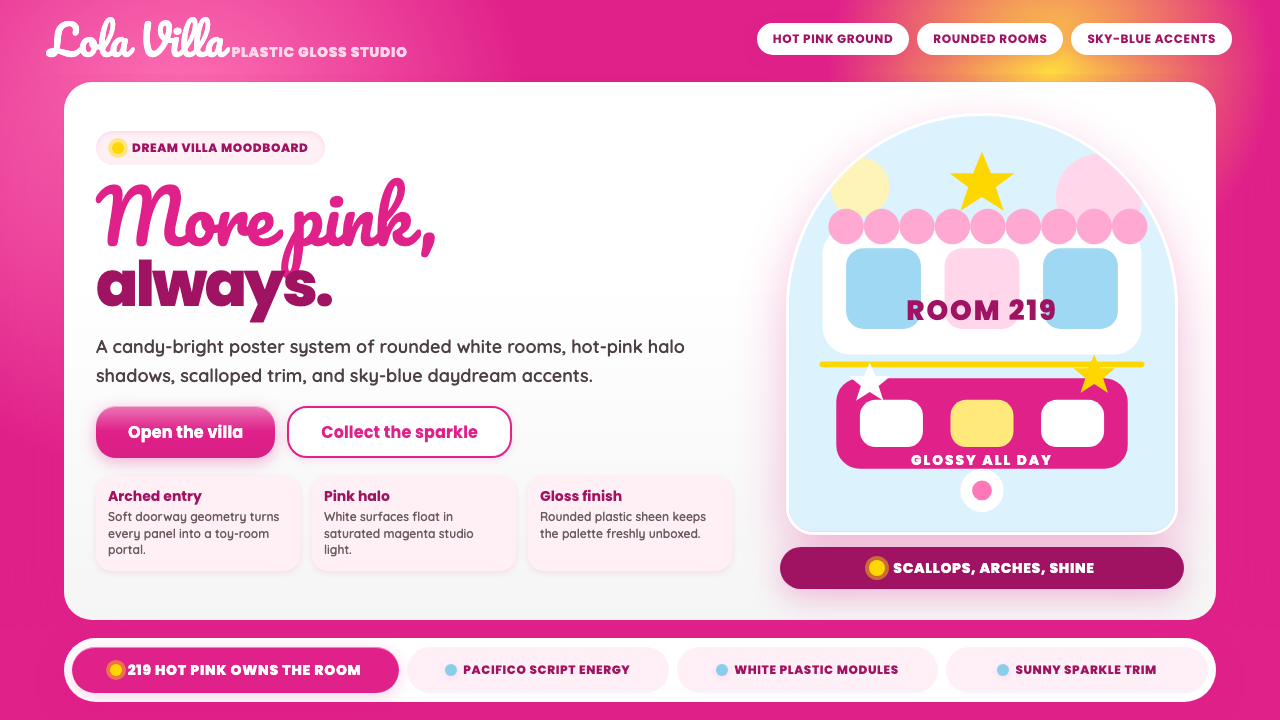 Barbie Dreamhouse design style