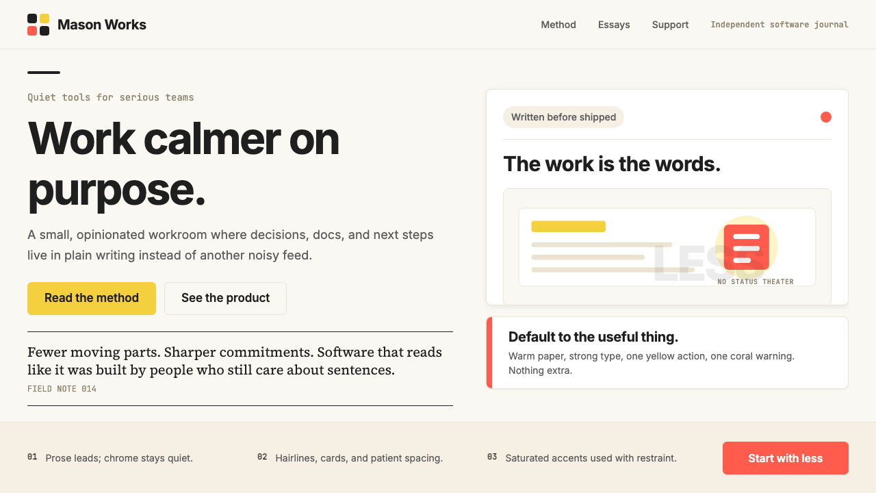 Basecamp / 37signals design style