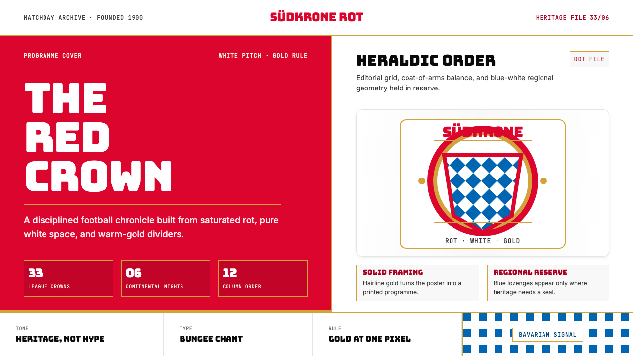 Bayern Munich (Rot) design style