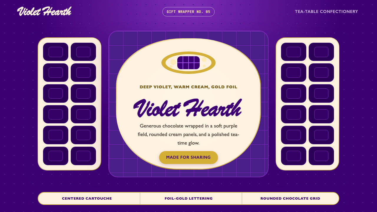 Cadbury Dairy Milk design style