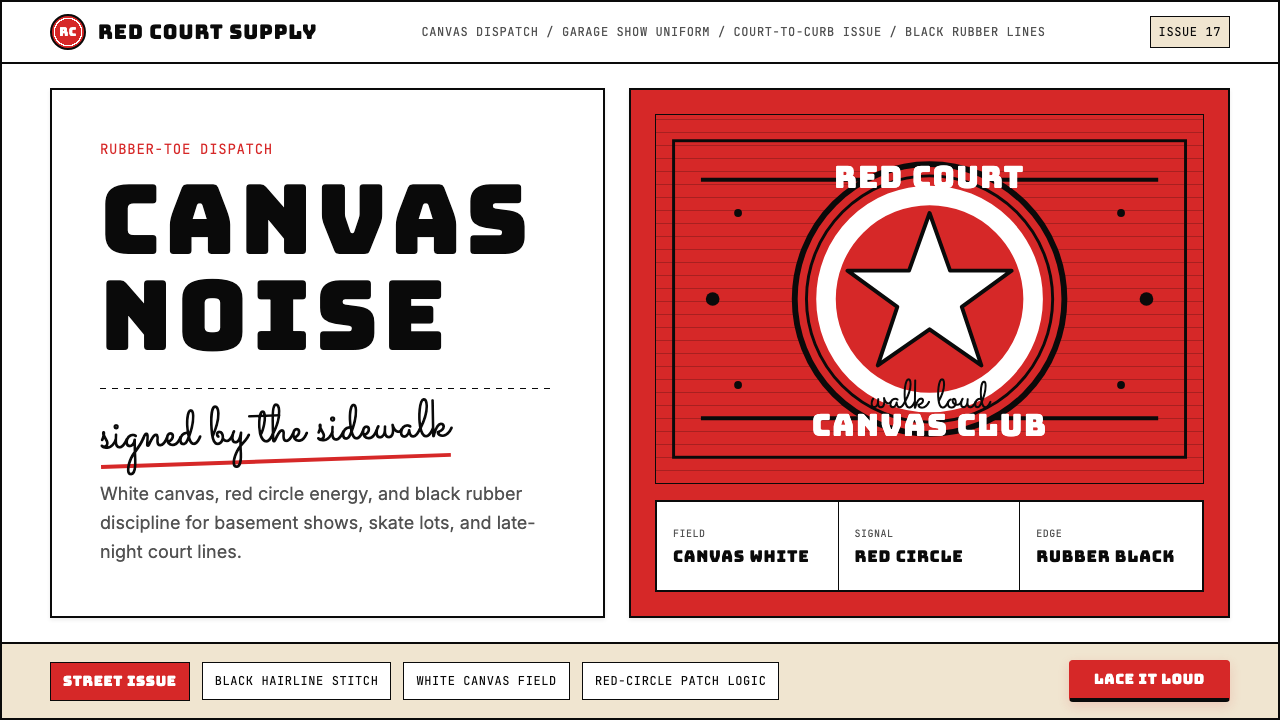 Converse Chuck Taylor design style