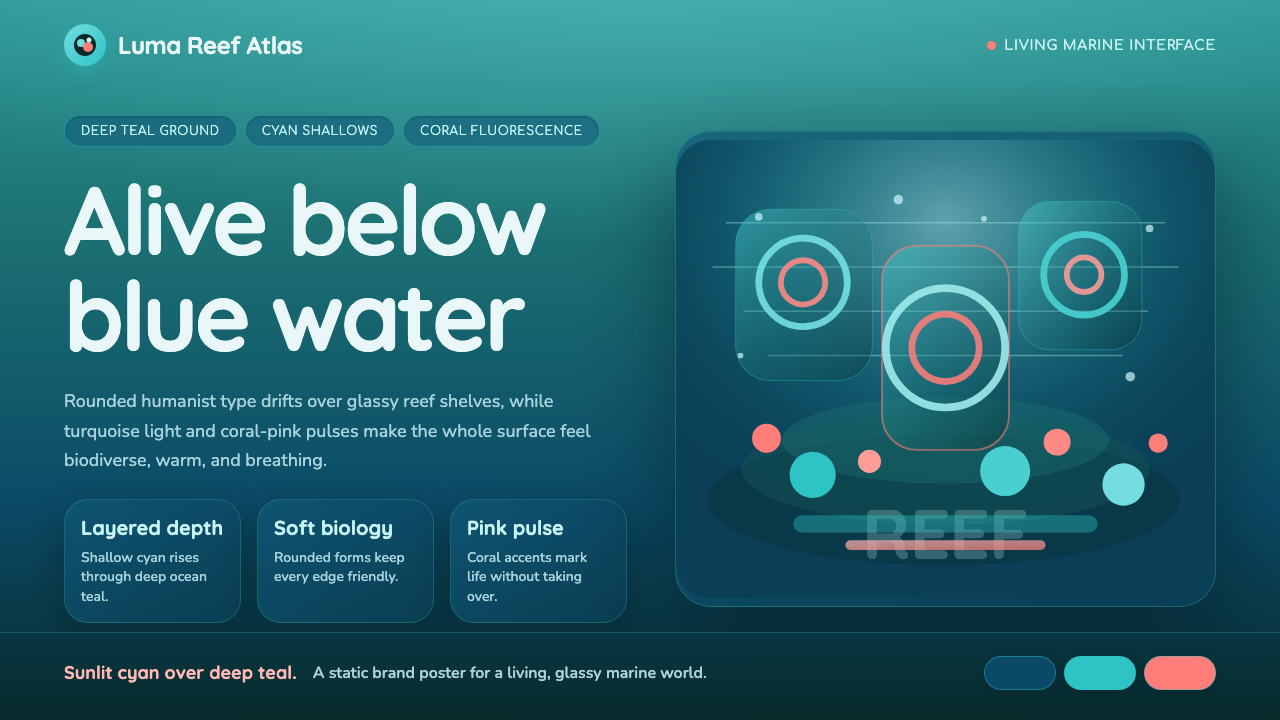 Great Barrier Reef design style