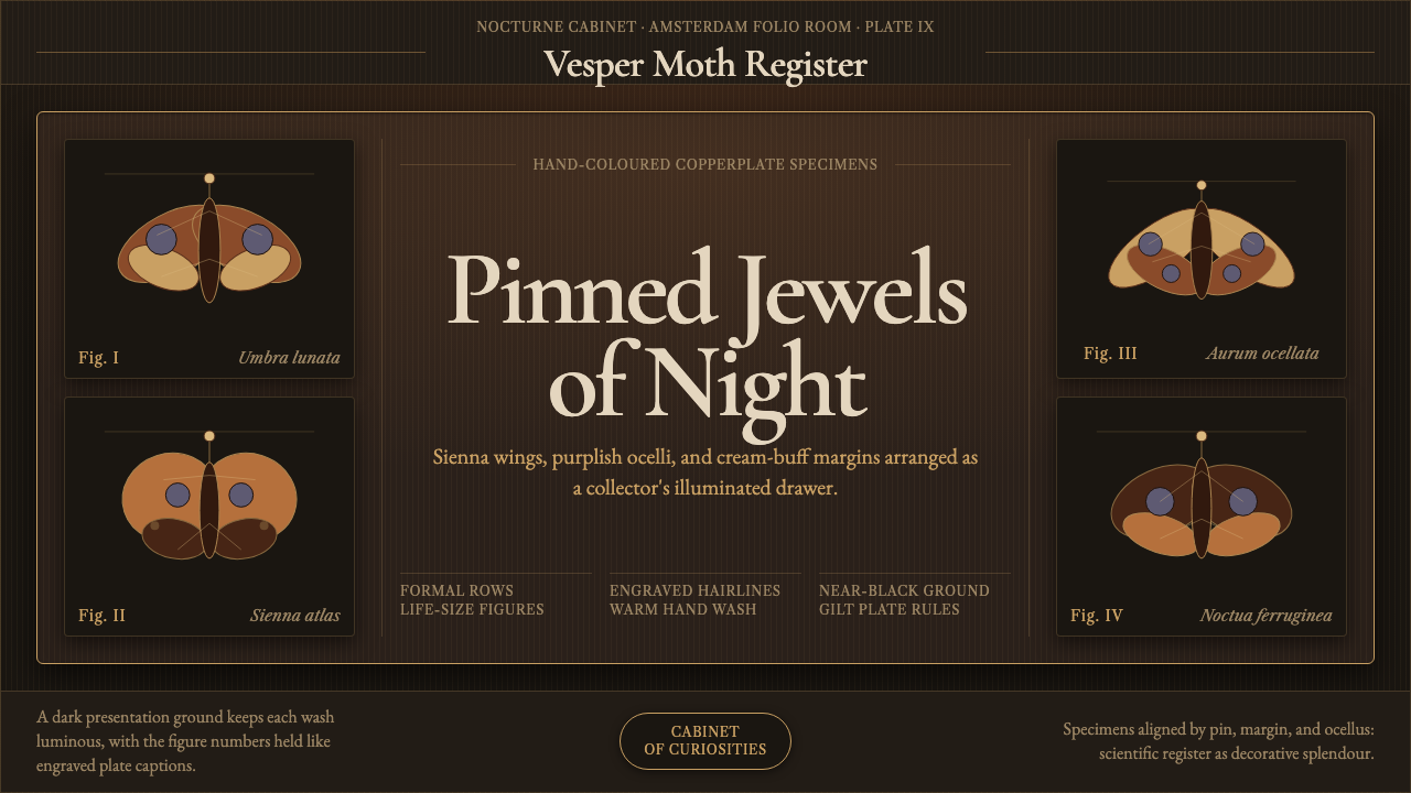 Cramer Exotic Moths 设计风格示例
