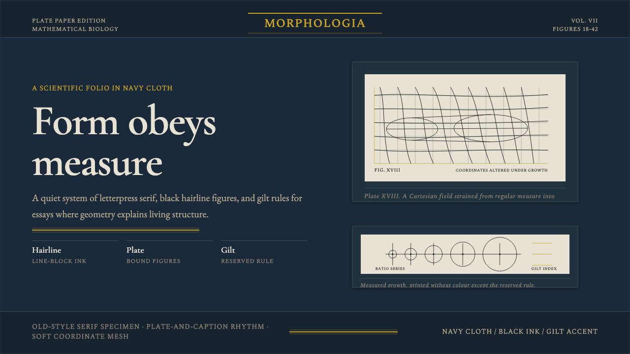 On Growth and Form design style