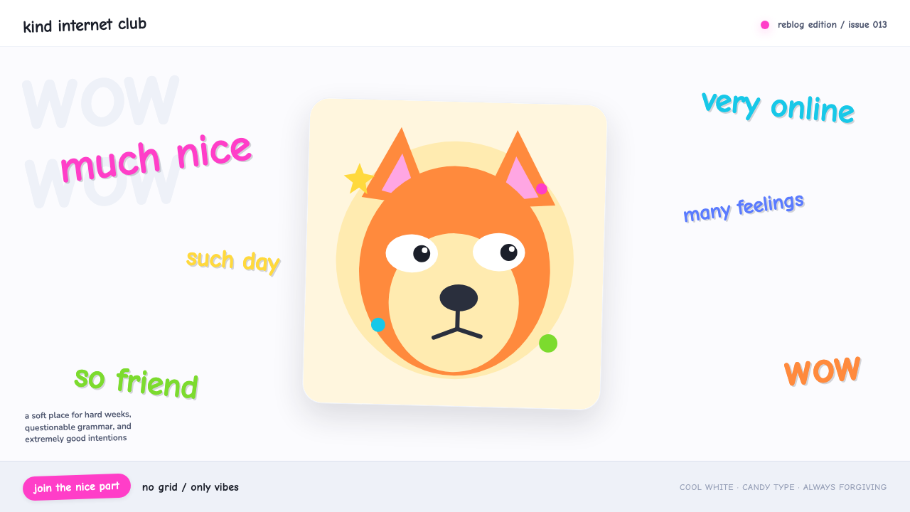 Doge Meme (2013) design style — example