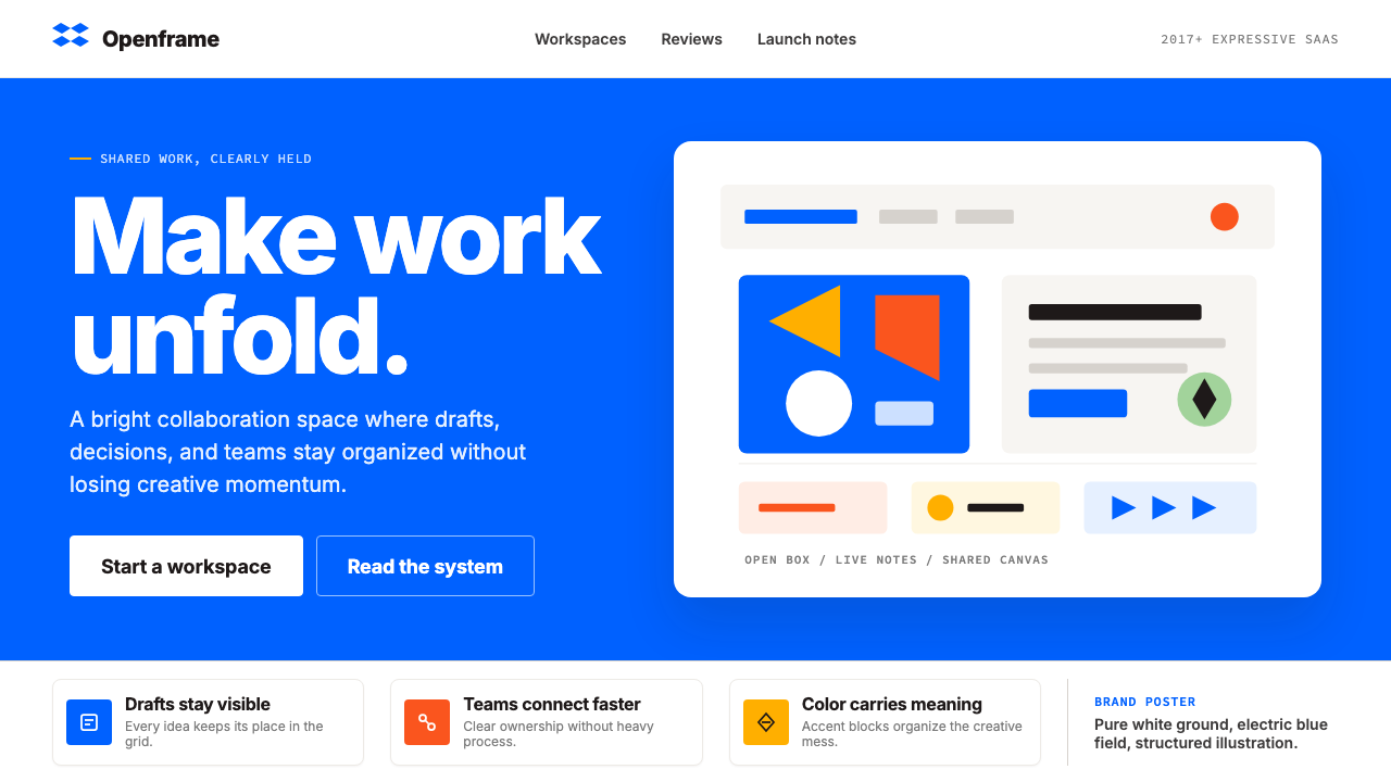 Dropbox Modern design style