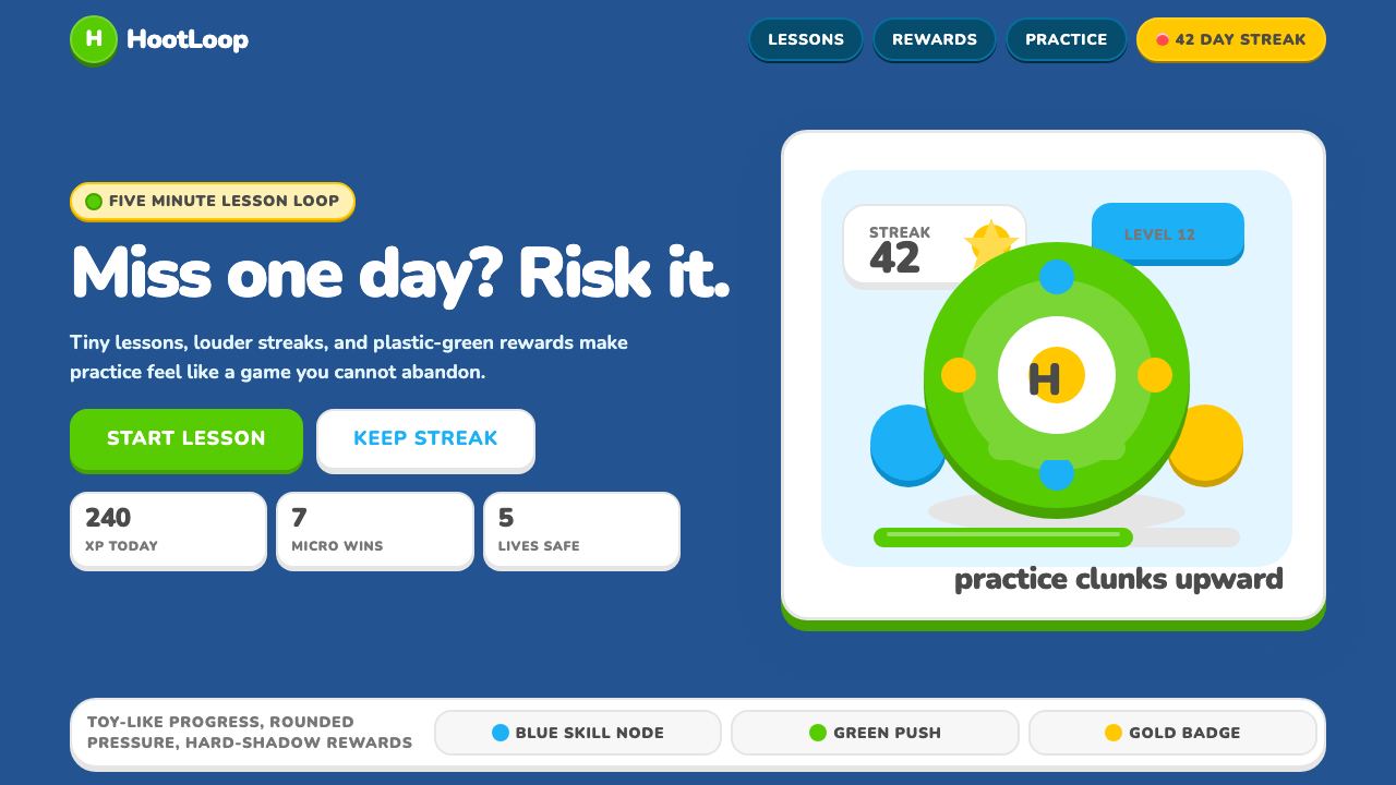 Duolingo 2024 design style