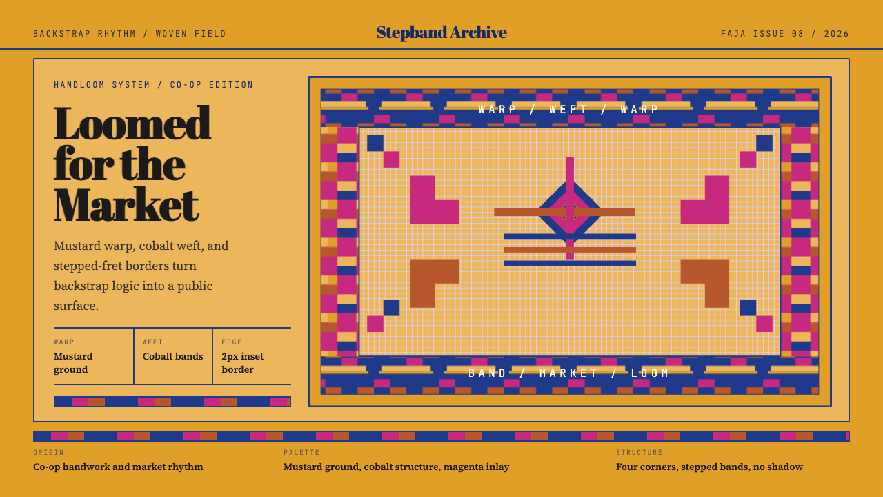 Otavalo Andean Textile design style