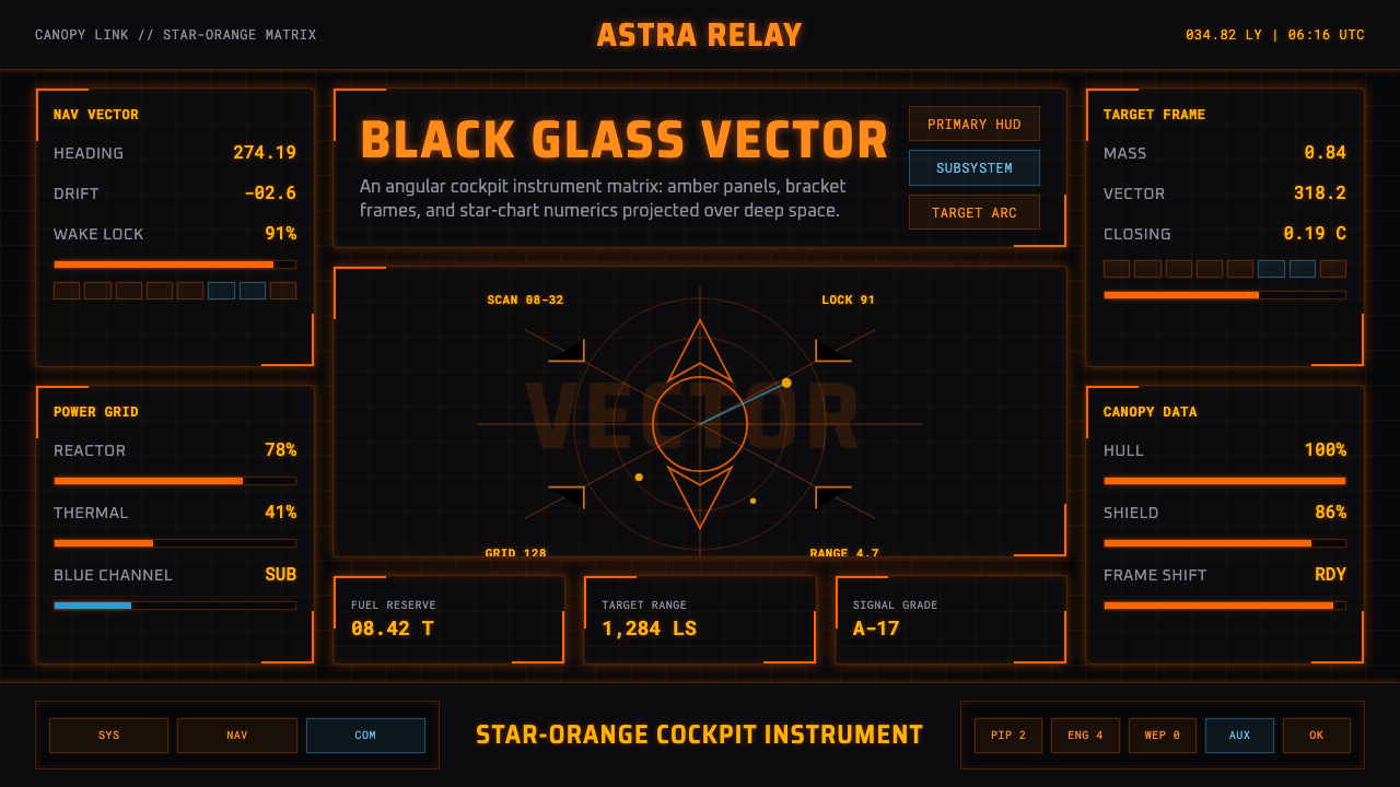 Elite Dangerous design style