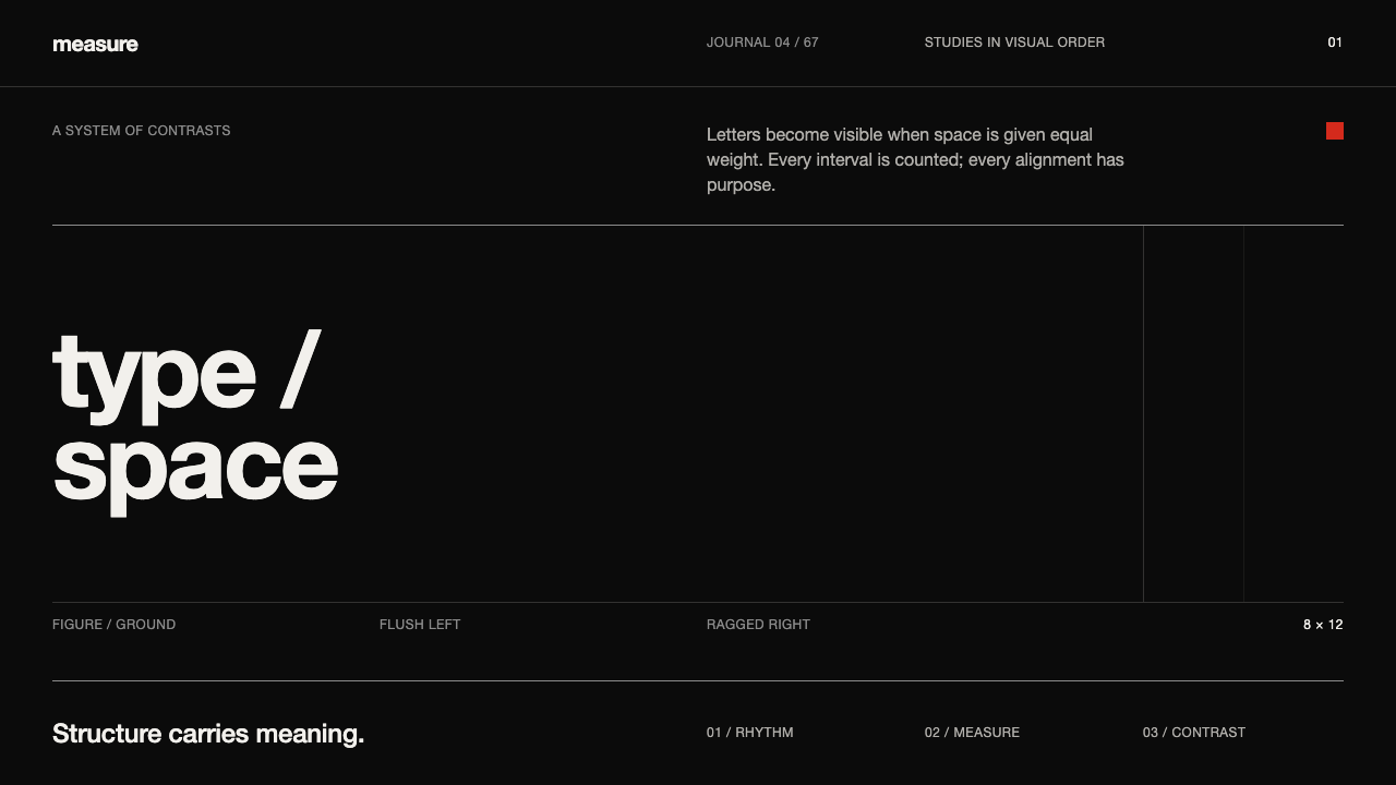 Emil Ruder Typografie design style — example