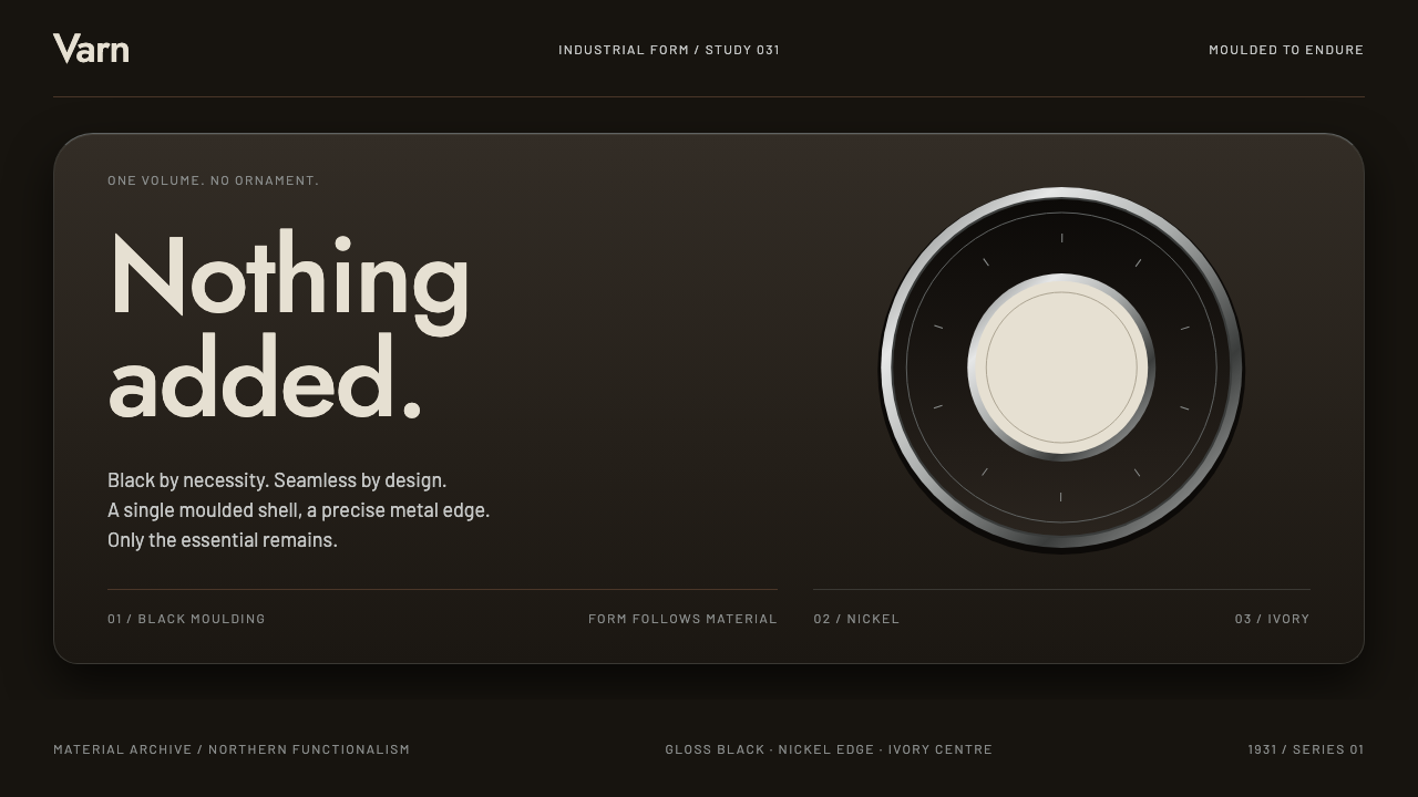 Ericsson Bakelite Telephone design style — example